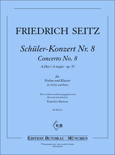 Cover - Seitz, Schüler-Konzert Nr. 8